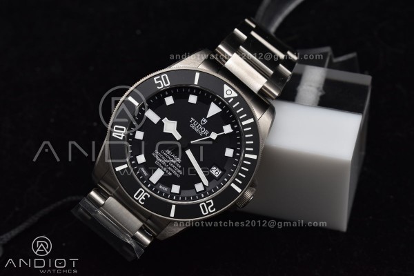 Black Pelagos ZF 1:1 Best Edition On Titanium Brac...