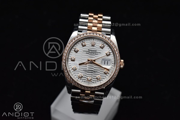 DateJust 36 SS 126281rbr VSF 1:1 Best Edition 904L...