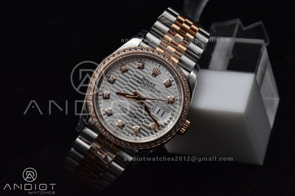DateJust 36 SS 126281rbr VSF 1:1 Best Edition 904L...