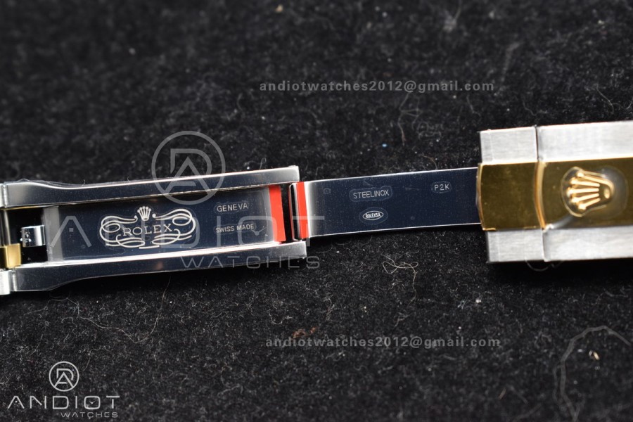 DateJust 36 SS 126283rbr VSF 1:1 Best Edition 904L Steel YG Textured Diamonds Dial on Jubilee Bracelet VS3235