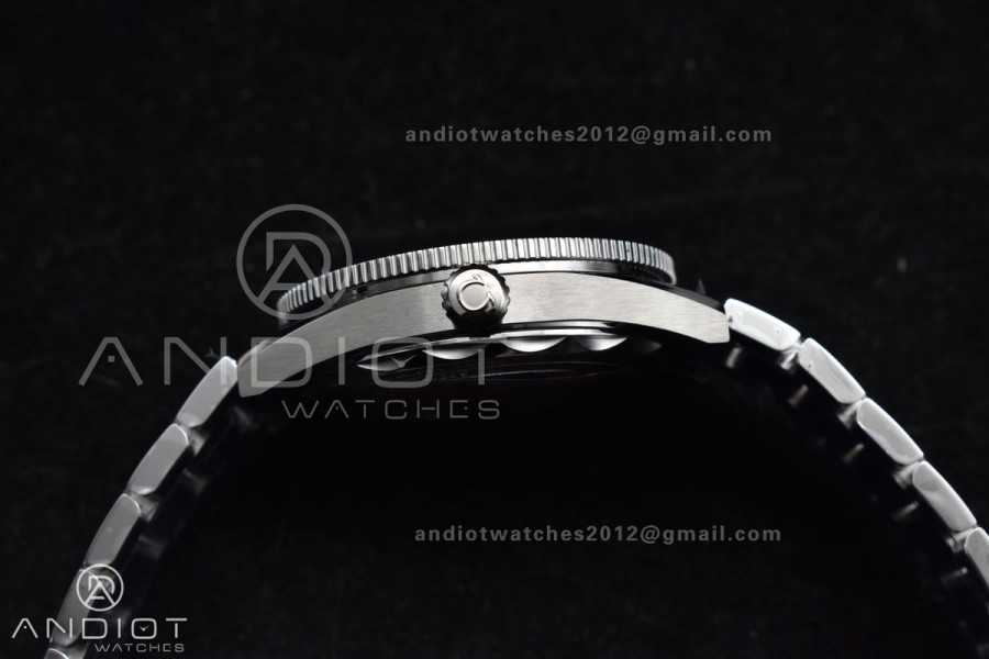 Seamaster 300 Heritage VSF 1:1 Best Edition Black Dial on SS Bracelet A8912 Super Clone
