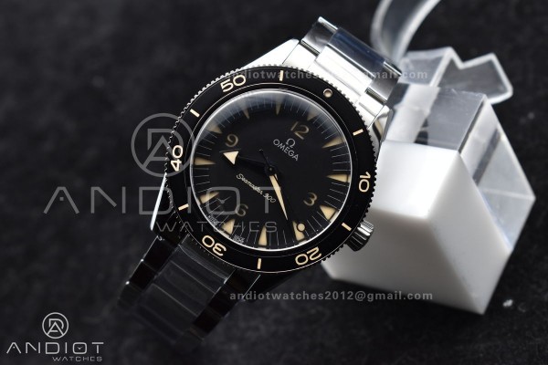 Seamaster 300 Heritage VSF 1:1 Best Edition Black ...