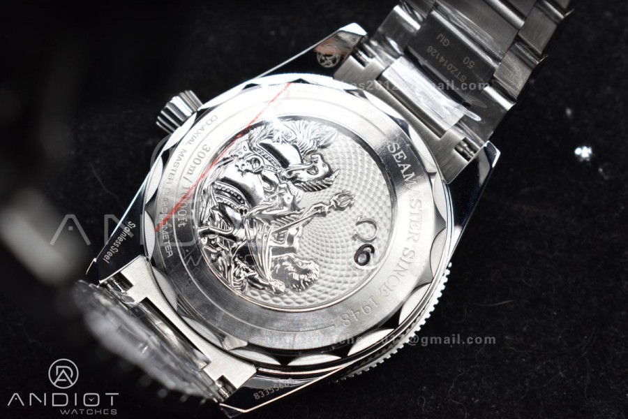 Seamaster 300 Heritage VSF 1:1 Best Edition Blue Dial on SS Bracelet A8912 Super Clone