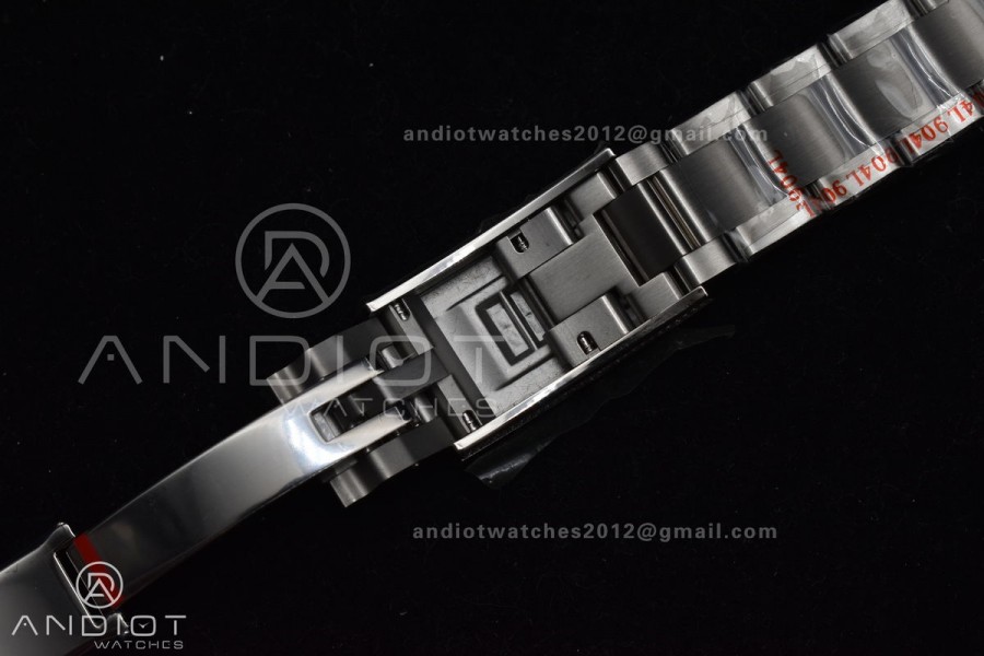 Submariner 40mm Full Diamonds SS AMGF Best Edition Blue Dial On Bracelet On VR3135