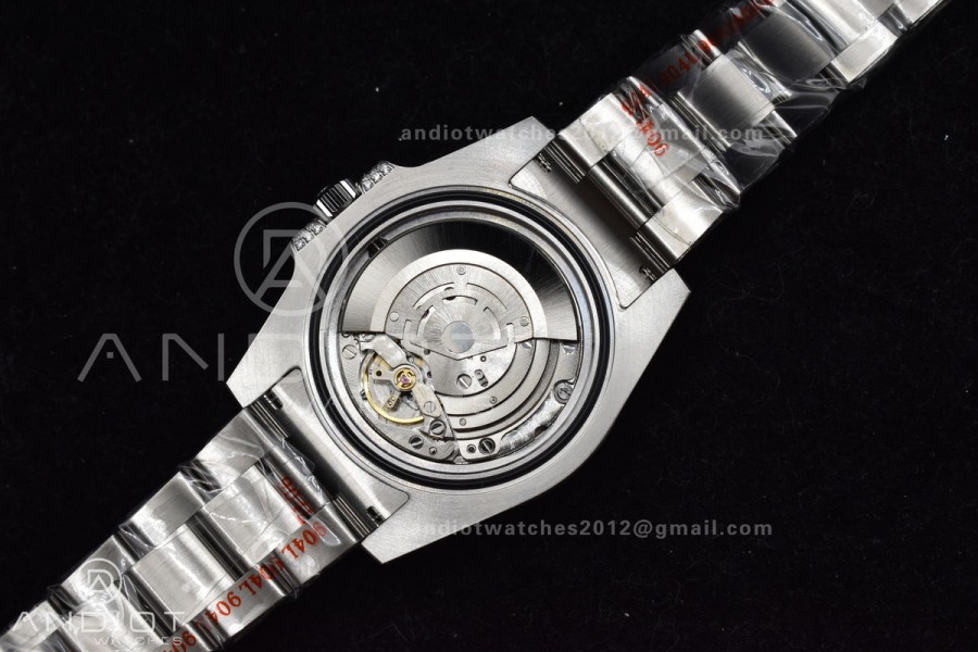 Submariner 40mm Full Diamonds SS AMGF Best Edition Blue Dial On Bracelet On VR3135