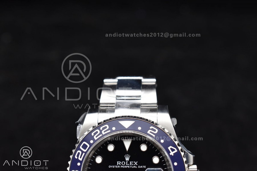 GMT-Master II 126710 BLRO Blue/Red Ceramic Clean Factory Best Edition On Oyster Bracelet DD3285 CHS V3 With Newest UV Bezel