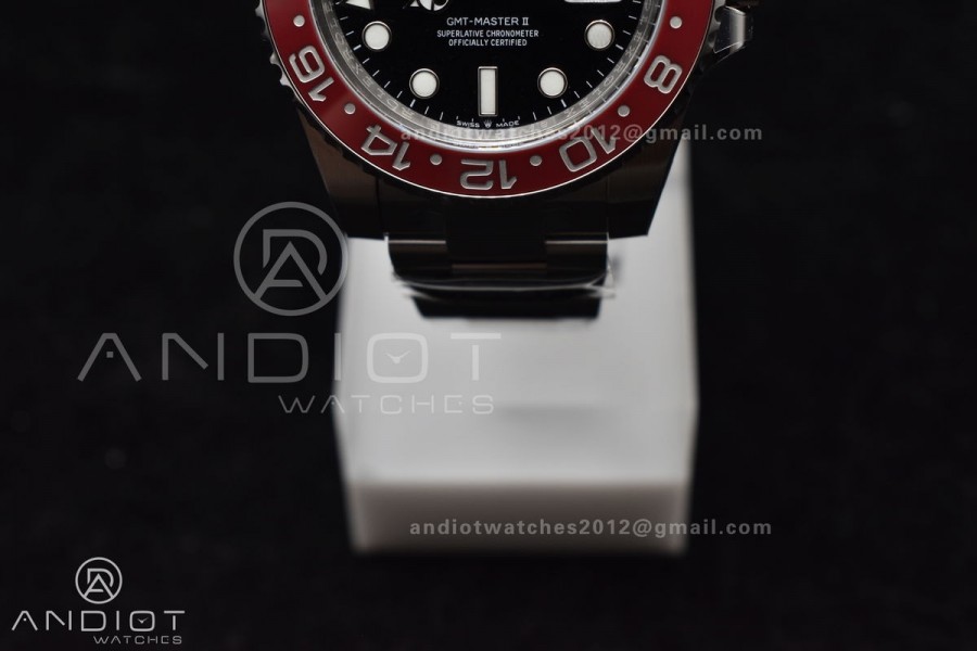 GMT-Master II 126710 BLRO Blue/Red Ceramic Clean Factory Best Edition On Oyster Bracelet DD3285 CHS V3 With Newest UV Bezel