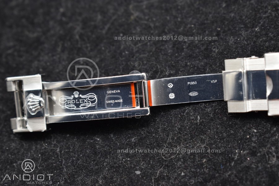 Daytona 126506 QF 1:1 Best Edition Ice Blue Dial Stick Marker on SS/YG Braclet SH4131 V5