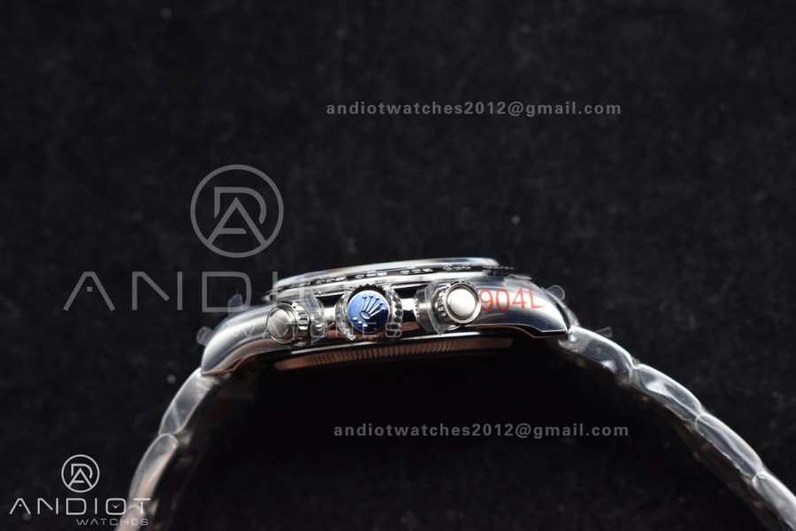 Daytona 126506 QF 1:1 Best Edition Ice Blue Dial Stick Marker on SS/YG Braclet SH4131 V5