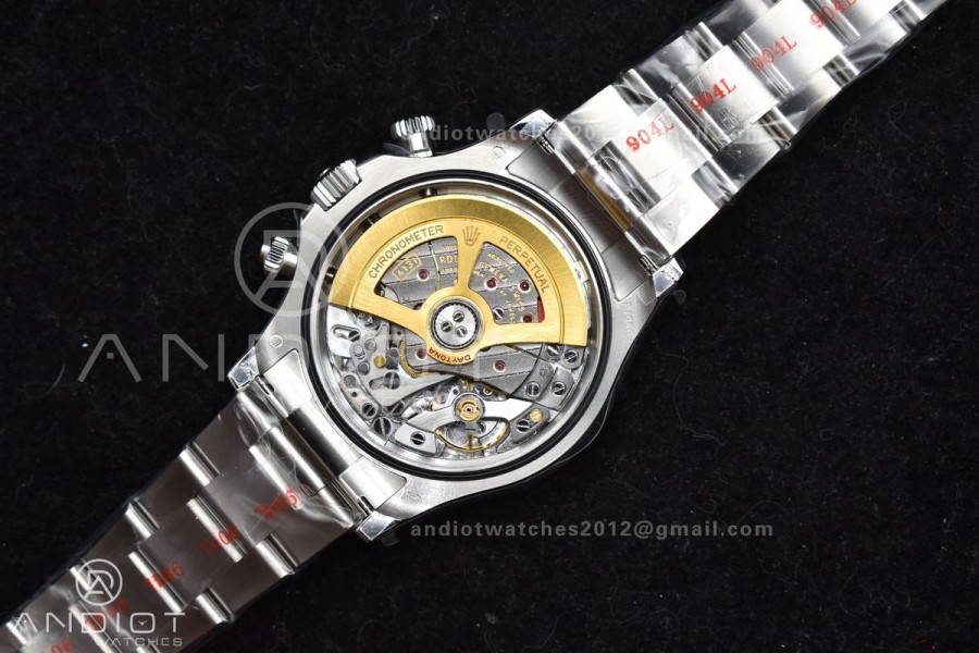 Daytona 126506 QF 1:1 Best Edition Ice Blue Dial Stick Marker on SS/YG Braclet SH4131 V5