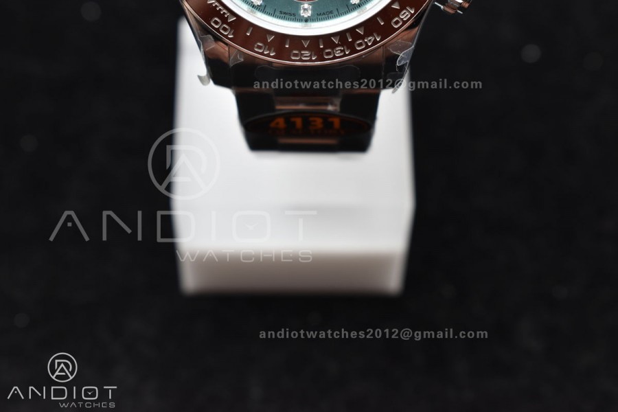 Daytona 126506 QF 1:1 Best Edition Ice Blue Dial Crystal Marker on SS/YG Braclet SH4131 V5