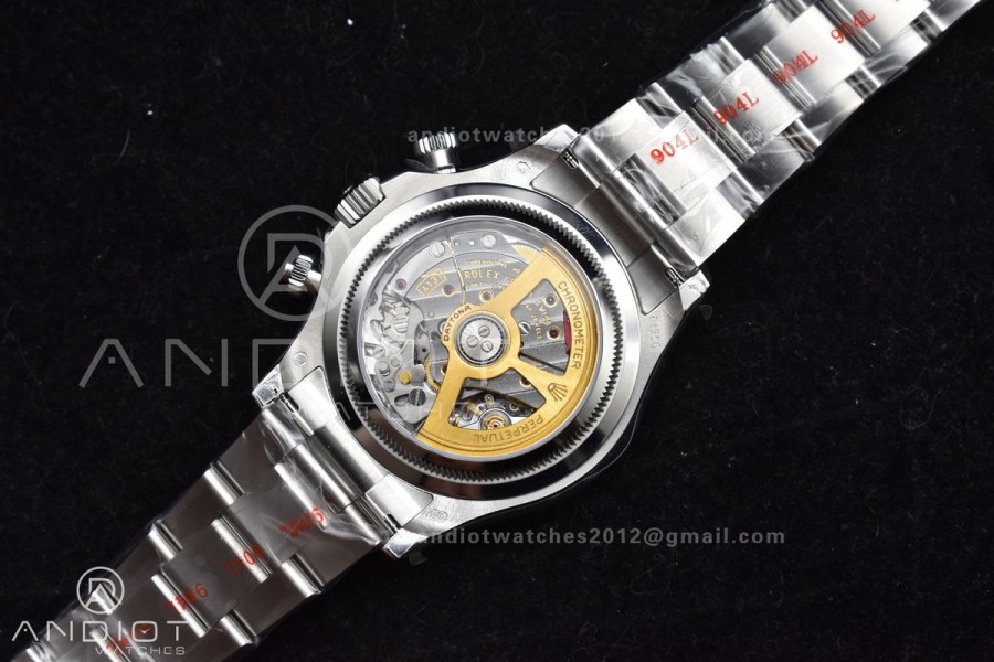 Daytona 126506 QF 1:1 Best Edition Ice Blue Dial Crystal Marker on SS/YG Braclet SH4131 V5