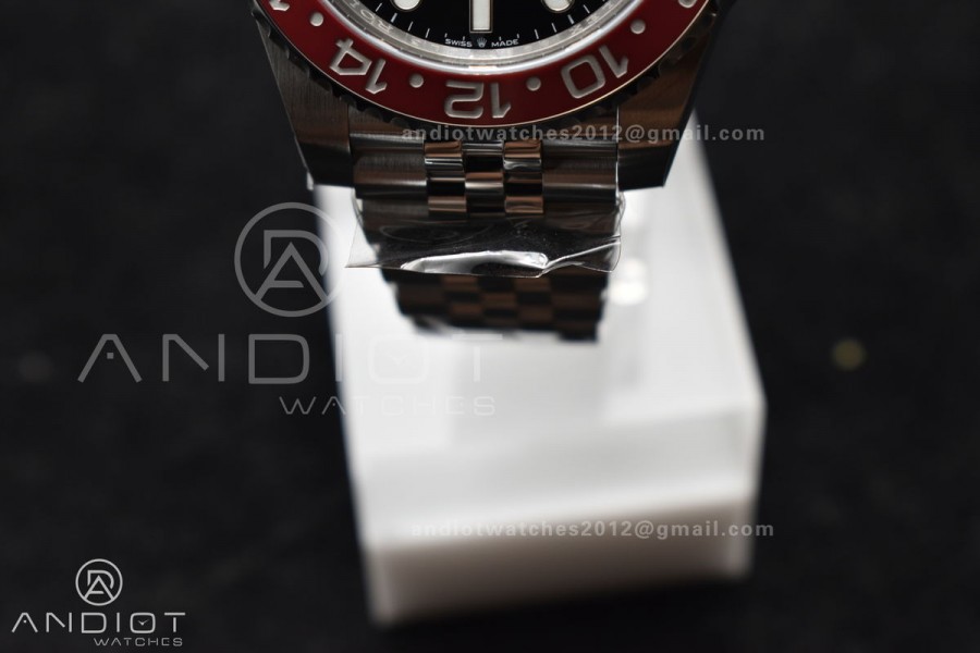 GMT-Master II 126710 BLRO Blue/Red Ceramic Clean Factory Best Edition On Jubilee Bracelet DD3285 CHS V3 With Newest UV Bezel
