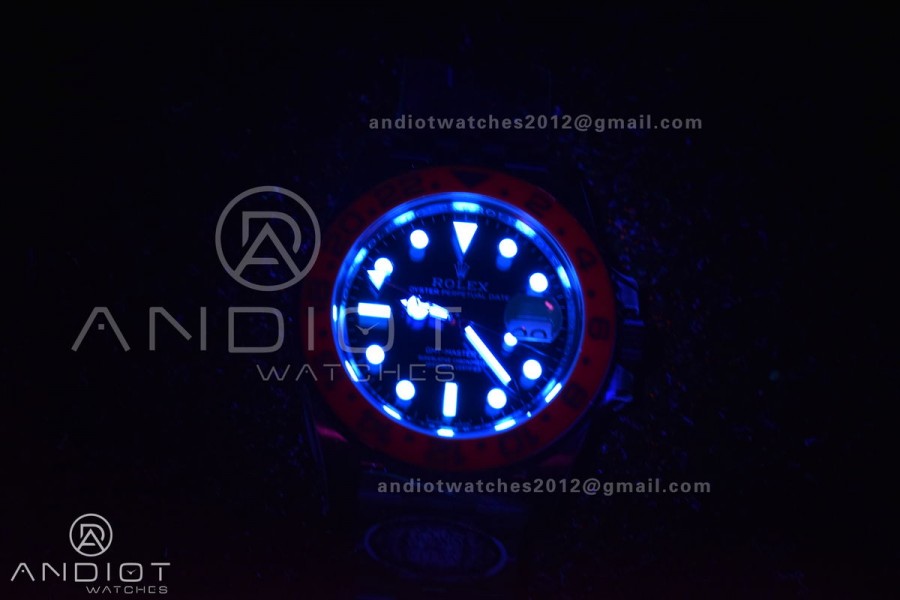 GMT-Master II 126710 BLRO Blue/Red Ceramic Clean Factory Best Edition On Jubilee Bracelet DD3285 CHS V3 With Newest UV Bezel