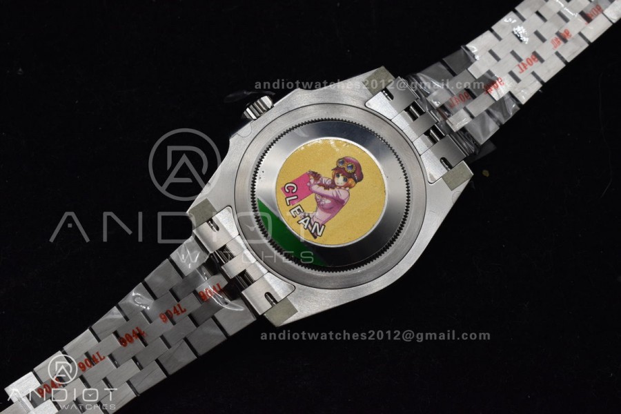 GMT-Master II 126710 GRNR Black/Gray Ceramic 904L Steel Clean 1:1 Best Edition on Jubilee Strap DD3285