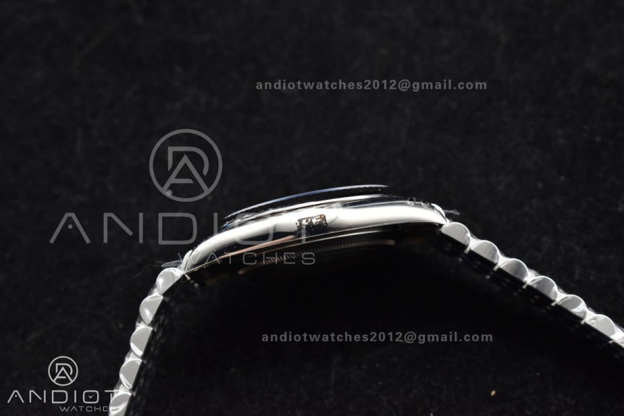 DateJust 41 SS 126334 VSF 1:1 Best Edition 904L Steel Grey Stick Dial On Jubilee Bracelet VS3235