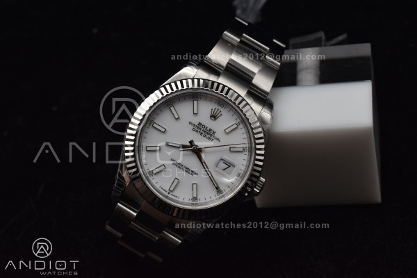 DateJust 41 126334 904L SS VSF 1:1 Best Edition Wh...