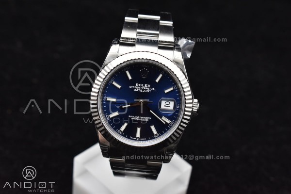DateJust 41 126334 904L SS VSF 1:1 Best Edition Bl...