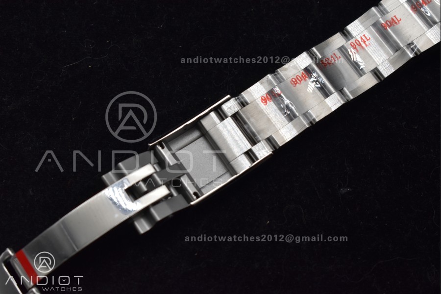 GMT-Master II 126710 GRNR Black/Gray Ceramic 904L Steel Clean 1:1 Best Edition on Oyster Strap DD3285