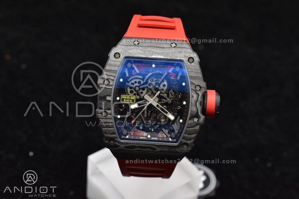 RM035-02 NTPT ZF 1:1 Best Edition Skeleton Dial on...