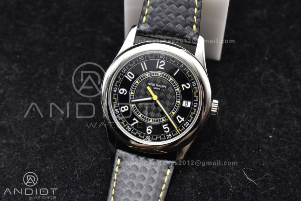 Calatrava 6007G SS PPF 1:1 Best Edition Black/Yell...