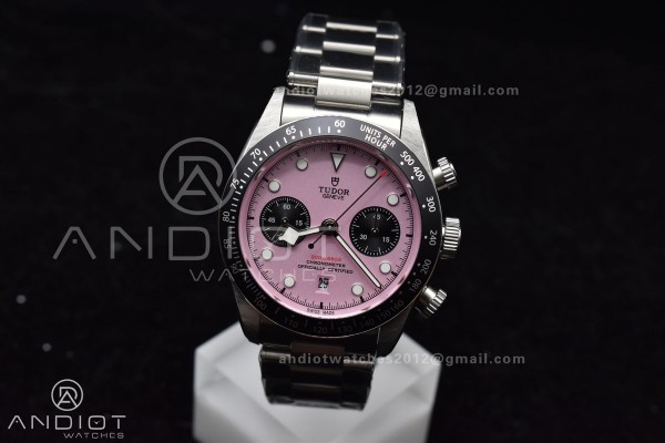 Black Bay Chrono SS TWF 1:1 Best Edition 2024 Pink...