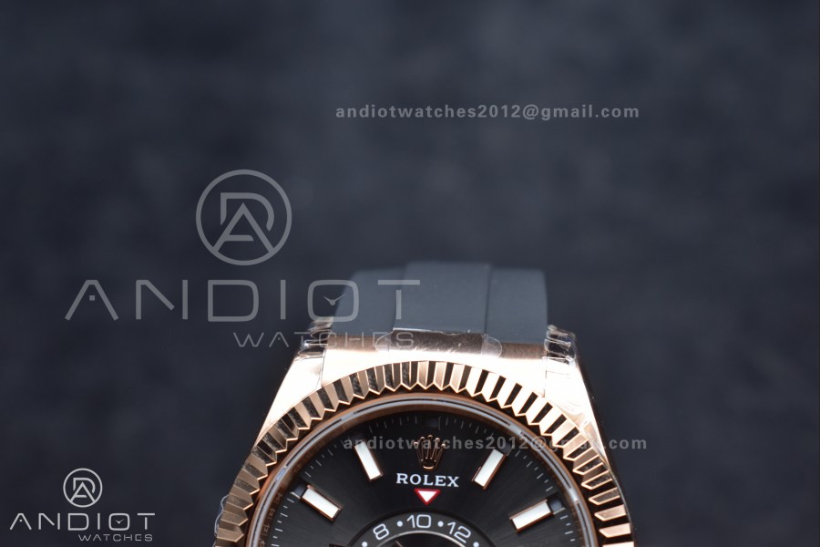 Skydweller RG Noob Best Edition Gray Dial on Oysterflex Strap A23J