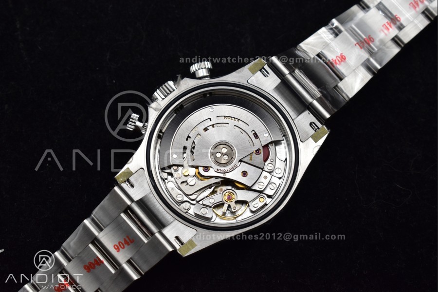 Daytona 116500 SB/VSF 1:1 Best Edition 904L Steel White Dial on SS Bracelet DD4130