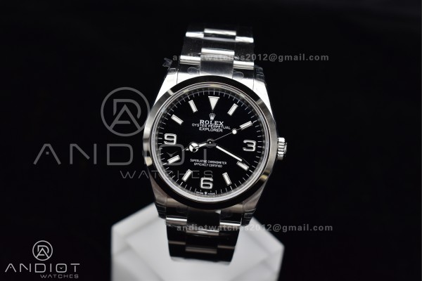 Explorer 124270 36mm 904L Steel VSF 1:1 Best Editi...