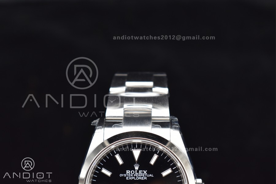 Explorer 124270 36mm 904L Steel VSF 1:1 Best Edition Black Dial on SS Bracelet DD3230