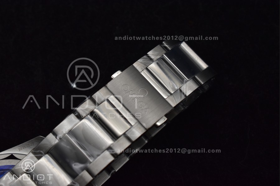 Aqua Terra Worldtimer VSF 1:1 Best Edition Blue Dial on SS Bracelet A8938 Super Clone