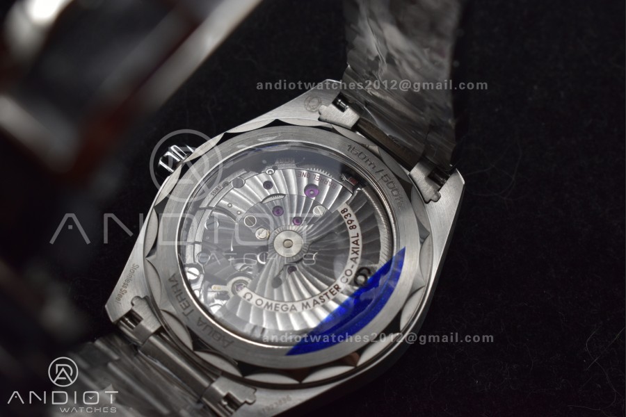 Aqua Terra Worldtimer VSF 1:1 Best Edition Blue Dial on SS Bracelet A8938 Super Clone