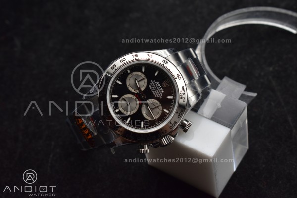 Daytona 126509 QF 1:1 Best Edition Black/Silver Di...