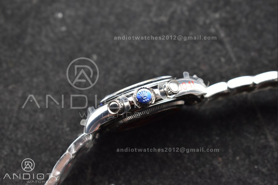 Daytona 126509 QF 1:1 Best Edition Black/Silver Dial on SS Bracelet SH4131 V5