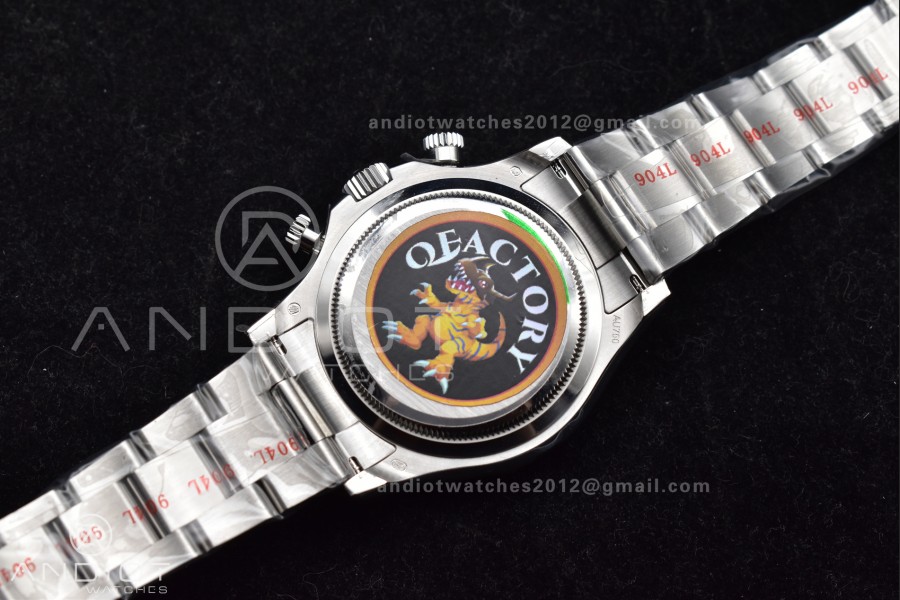 Daytona 126509 QF 1:1 Best Edition Black/Silver Dial on SS Bracelet SH4131 V5