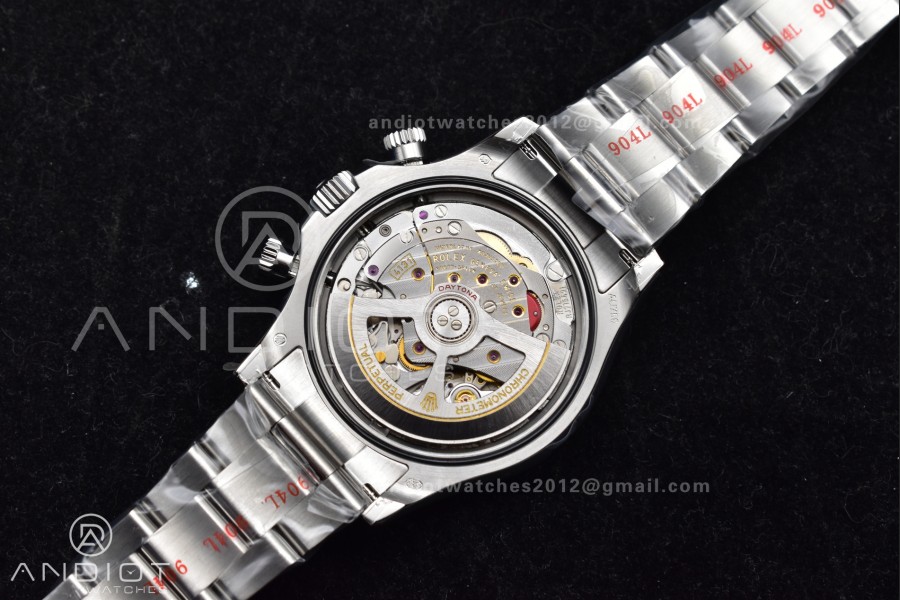Daytona 126509 QF 1:1 Best Edition Black/Silver Dial on SS Bracelet SH4131 V5