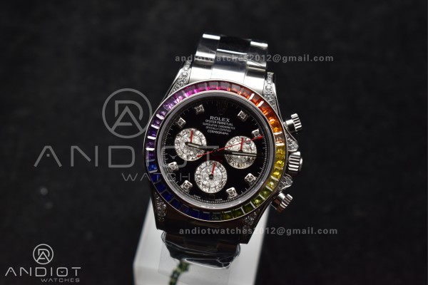 Daytona 116599RBOW Rainbow ZF 1:1 Best Edition Bla...