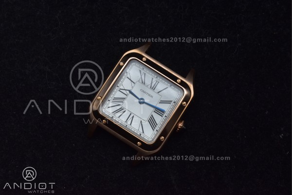 Santos Dumont 27.5mm SS/RG AF 1:1 Best Edition Sil...