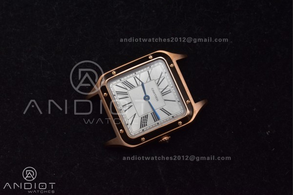 Santos Dumont 27.5mm SS/RG AF 1:1 Best Edition Sil...