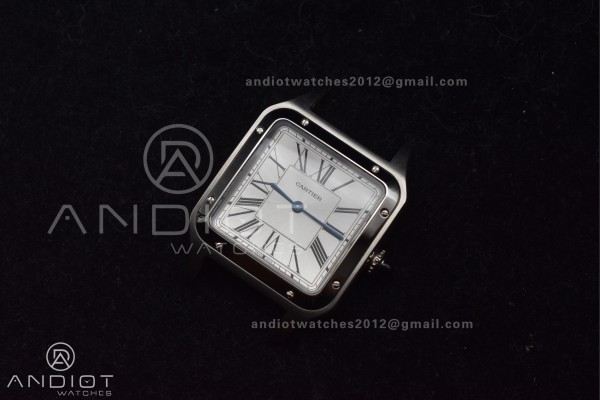 Santos Dumont 31.4mm SS AF 1:1 Best Edition Silver...