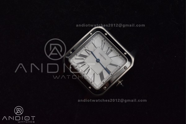 Santos Dumont 31.4mm SS AF 1:1 Best Edition Silver...