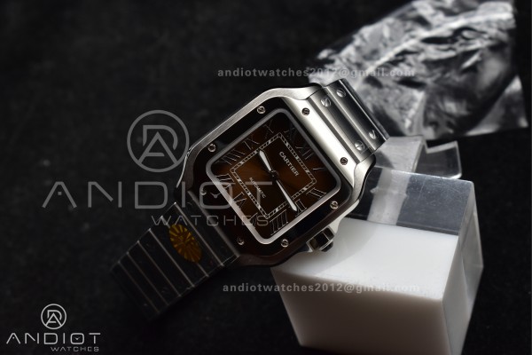 Santos de Cartier 35mm SS AF 1:1 Best Edition Brow...