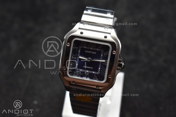 Santos de Cartier 35mm SS AF 1:1 Best Edition Blue...