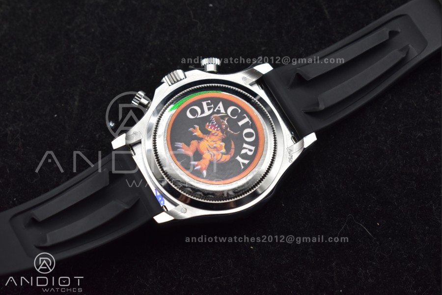 Daytona 126519 QF 1:1 Best Edition Gray/Black Dial on Oysterflex Strap SH4131 V6 (Weighted)