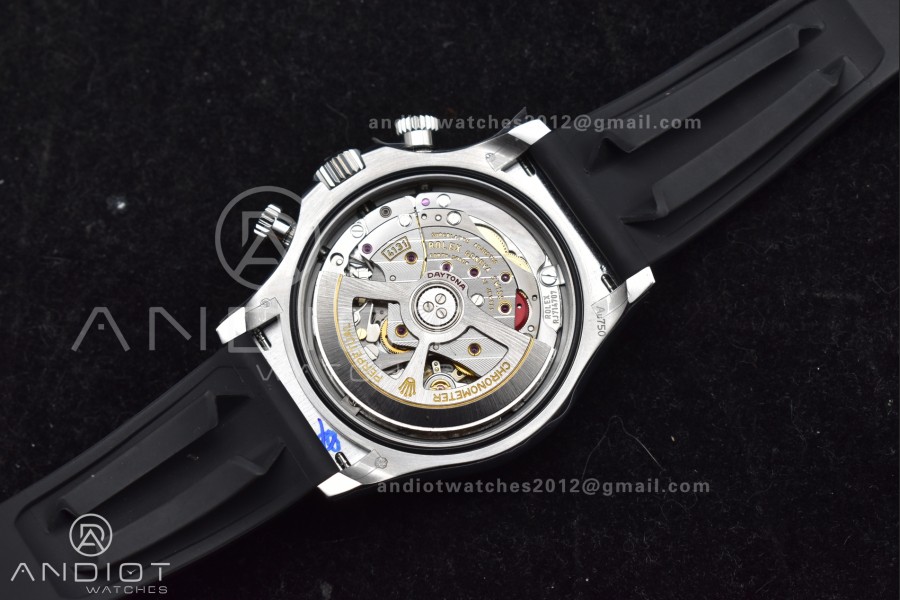 Daytona 126519 QF 1:1 Best Edition Gray/Black Dial on Oysterflex Strap SH4131 V6 (Weighted)