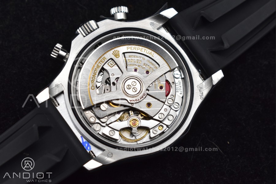 Daytona 126519 QF 1:1 Best Edition Gray/Black Dial on Oysterflex Strap SH4131 V6 (Weighted)