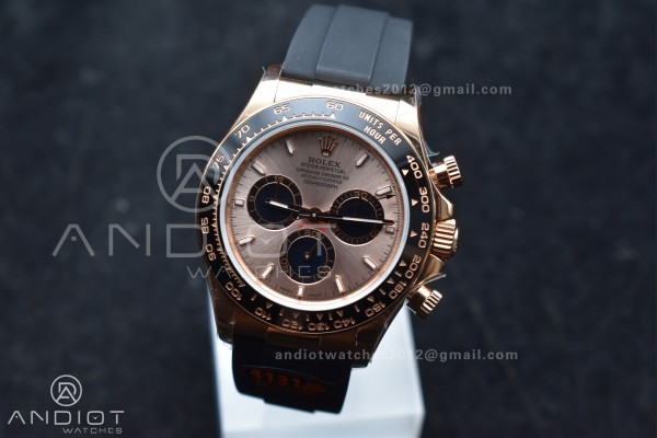 Daytona 126515 QF 1:1 Best Edition RG/Black Dial o...