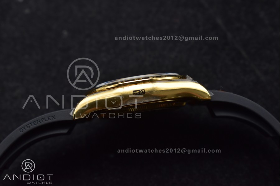 Daytona 126518 QF 1:1 Best Edition Black Dial on Oysterflex Strap SH4131 V6 (Weighted)