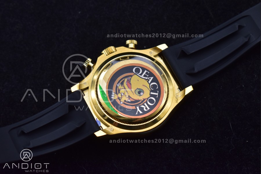 Daytona 126518 QF 1:1 Best Edition Black Dial on Oysterflex Strap SH4131 V6 (Weighted)