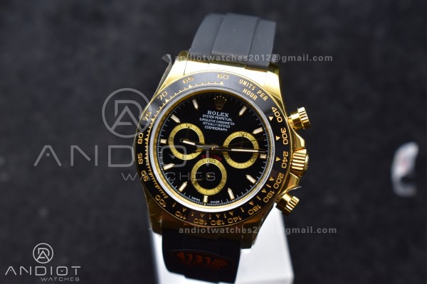 Daytona 126518 QF 1:1 Best Edition Black Dial on O...